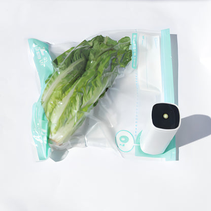 10 sacs sous vide réutilisables - Différentes tailles